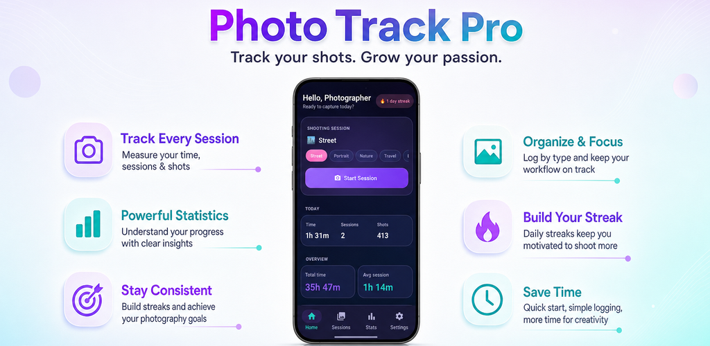 Photo Track Pro promotional artwork